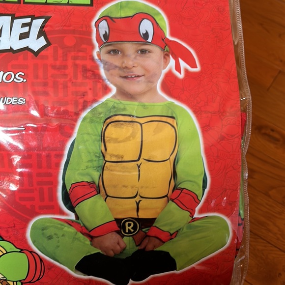 Brand new never worn ninja turtles costume size 0-6 months - Picture 4 of 11